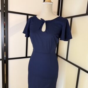Collectif – Navy Rockabilly Dress (Size XS)