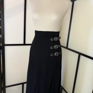 Widow Buckle Detail Maxi Skirt – Size XXS – Gently Worn