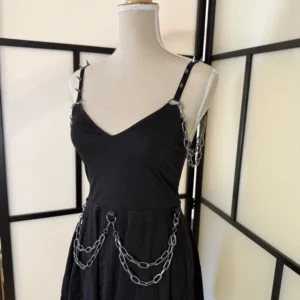 Widow Chain Detail Dress – Size XS (Fits XS/S) – New with Tags