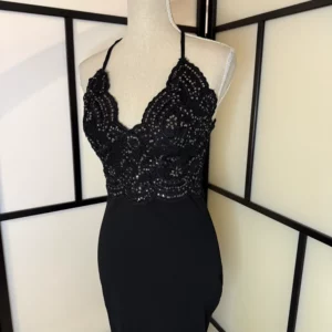 River Island Lace Sequin Bodycon Dress – XS – Worn (Good Condition)