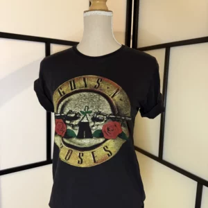 Guns N’ Roses Band T-Shirt – Women’s M – Worn Condition
