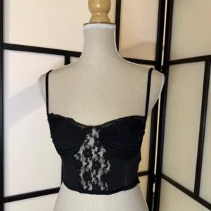 Black Lace Corset Top – XS – Worn Once