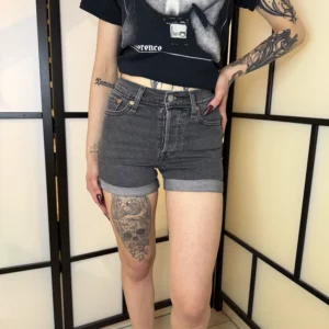 Levi’s Denim Shorts – Size 24 – Worn Condition