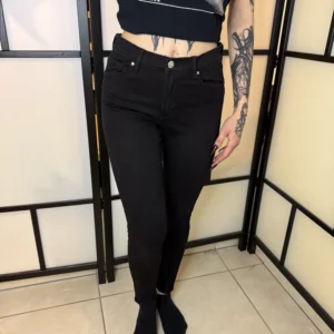 Mango Black Skinny Jeans – Size EU 36 – Worn Condition