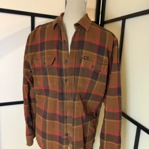 Obey Flannel Shirt – Size S – Worn Condition