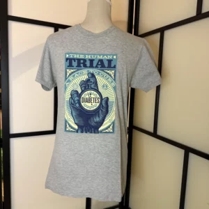 Obey Graphic T-Shirt – Grey – Size S – New Condition