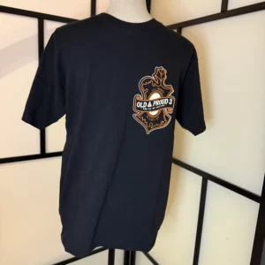 Old & Proud Biker Event T-Shirt – Black – Size M – New Condition