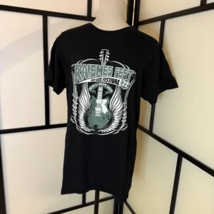 Raismes Fest 2022 Hard Rock Festival T-Shirt – Black – Size M – New Condition