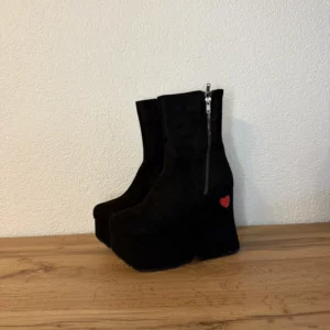 La Moda Platform Boots – Black – Size 39 – New (Never Worn)
